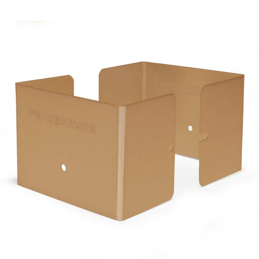 4 in. L x 4 in. W x 1/4 ft. H Clay Fence Post Guard for Wood or Vinyl price history on PriceWatchPro