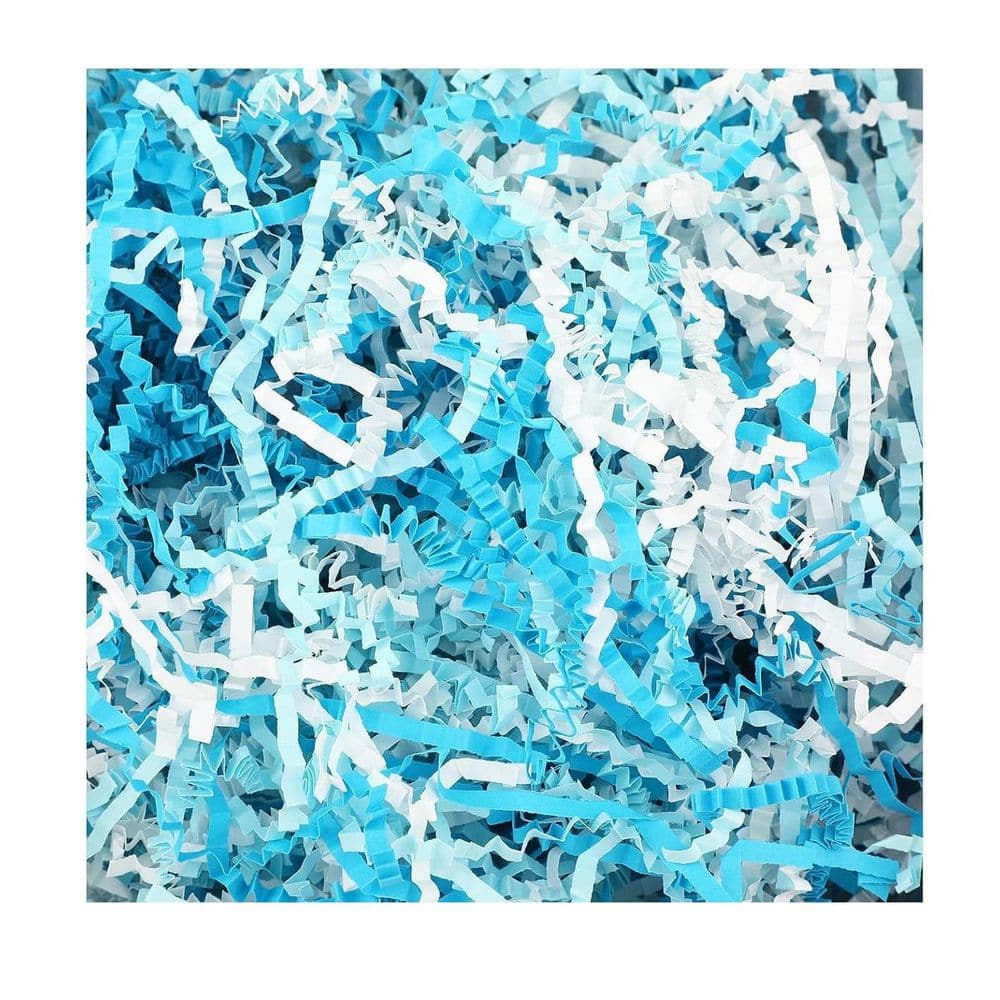 Crinkle Cut Paper Shred Filler, 0.8 lb. 10.63 x 9.45 x 1.38 in. Raffia Tissue Paper, Wrapping Party Supplies, 10-Pack price history on PriceWatchPro