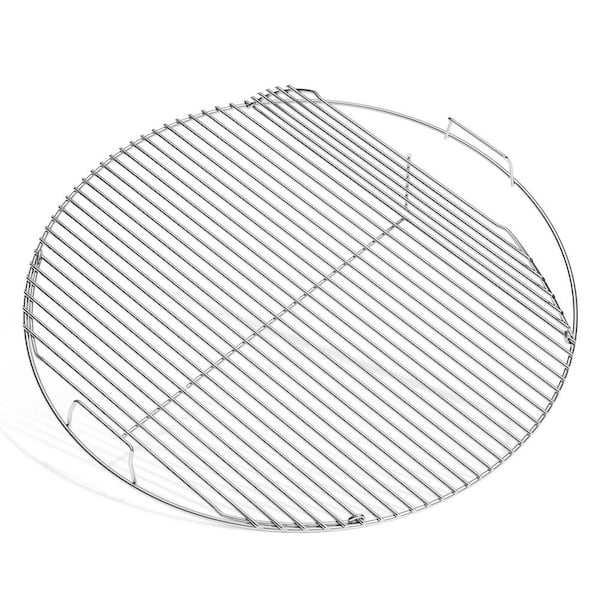 21.5 in. Hinged BBQ Cooking Replacement Grill Grate for Weber Charcoal Grills, Original Kettle, Master Touch