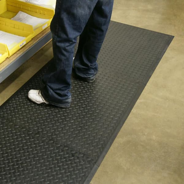 Heated Anti-Fatigue Mats Provide Comfort For Workers Standing On Concrete  Floors