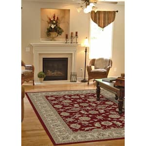 Jewel Antep Red 7 ft. x 9 ft. Area Rug