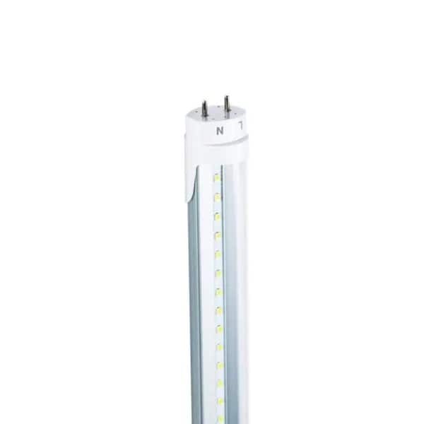 Viribright 18-Watt T8 LED Light Bulb Tube 4 ft. T8 2340-Lumens Clear Ballast Bypass 5000K Daylight (10-Pack)