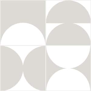 12 in. W x 12 in. L White Eclipse Peel and Stick Floor Vinyl Tiles (20 Tiles/20 sq. ft./case)