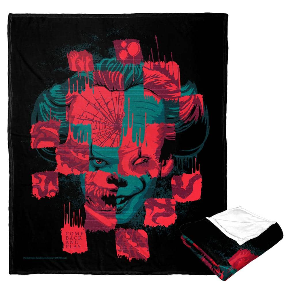 THE NORTHWEST GROUP It 2 Silk Touch Multi-Colored Throw Blanket Come And Play