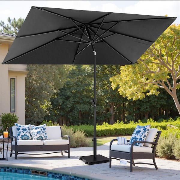 11 patio umbrella replacement frame Garden Winds Canopy Top for Hampton Bay Solar Offset repels water naturally Stepless Tilt Cantilever Patio 20x2.4 tire recommendations Colors:Oyster