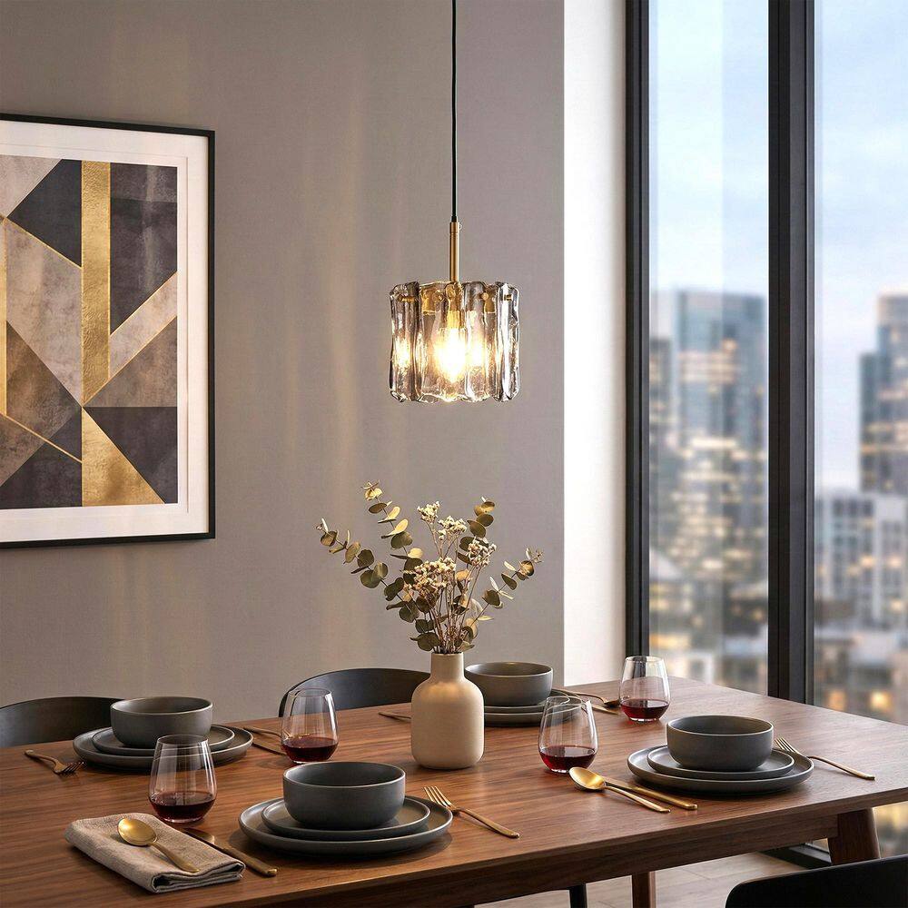 1 Light Gray Smoked Shaded Pendant Light ，Mini Hanging Ceiling Light Fixture for Kitchen Island price history on PriceWatchPro