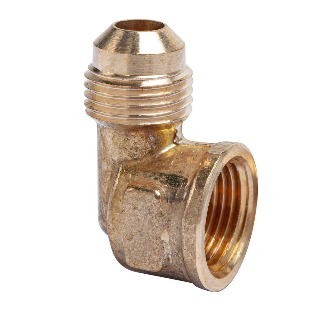 3/8 in. Flare x 3/8 in. FIP Brass 90-Degree Flare Elbow Fitting (20-Pack) price history on PriceWatchPro