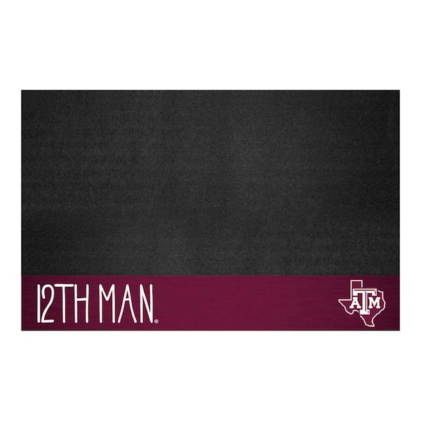 FANMATS Texas A&M Aggies Southern Style Vinyl 42 in. Grill Mat