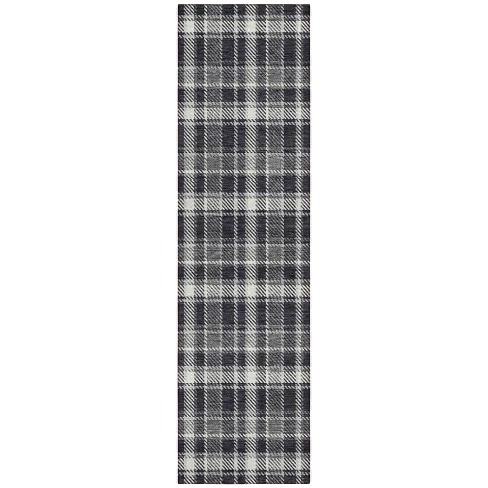 Chantille ACN563 Black 2 ft. 3 in. x 7 ft. 6 in. Machine Washable Indoor/Outdoor Geometric Runner Rug price history on PriceWatchPro