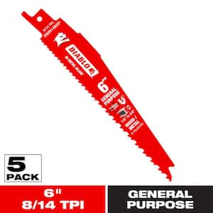 lost DIABLO-X 　5.9 DIABLO 9 in. 4/6 TPI Demo Demon Bi-Metal Reciprocating Saw Blades