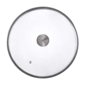 Glass Lid with Stainless Steel Knob for 12 in. Skillet