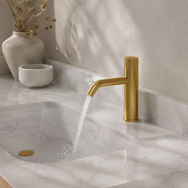 YAWWALK Single Handle Sink Faucet Modern Bathroom Single Hole