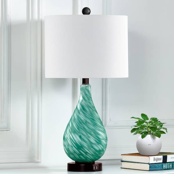 【美品】CABANE deZUCCa SAVON ライトグリーン Cinkeda Gawronski 24 in. Emerald-Green Clear Glass Touch