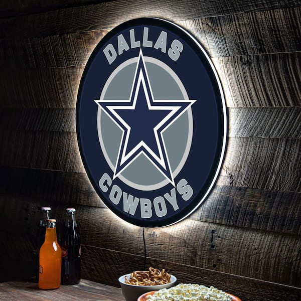 NFL Dallas Cowboys Fan Creations Distressed Helmet Cutout Sign