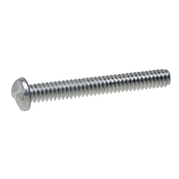 Everbilt #10-24 x 1/2 in. One-Way Round-Head Machine Screws (4-Pack)