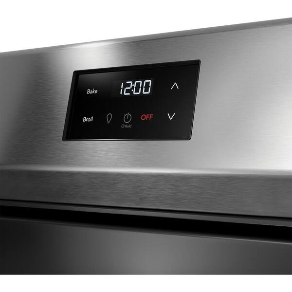 Frigidaire - 30 in. 4-Burner Freestanding Gas Range in Stainless Steel with Even Baking Technology