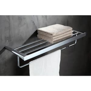 Caster 3 Series 5 Bar Towel Rack in Polished Chrome
