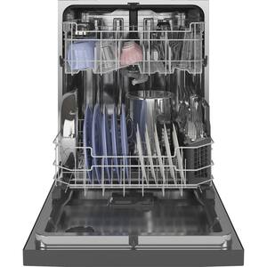 24 in. Slate Top Control Built-In Tall Tub Dishwasher with Stainless Steel Tub, Dry Boost, and 48 dBA