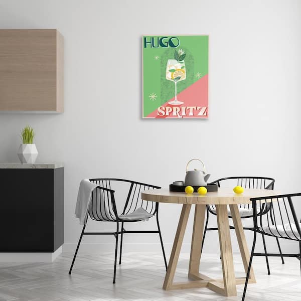 Stupell Industries Hugo Spritz Cocktail by Jo Reid Unframed Food
