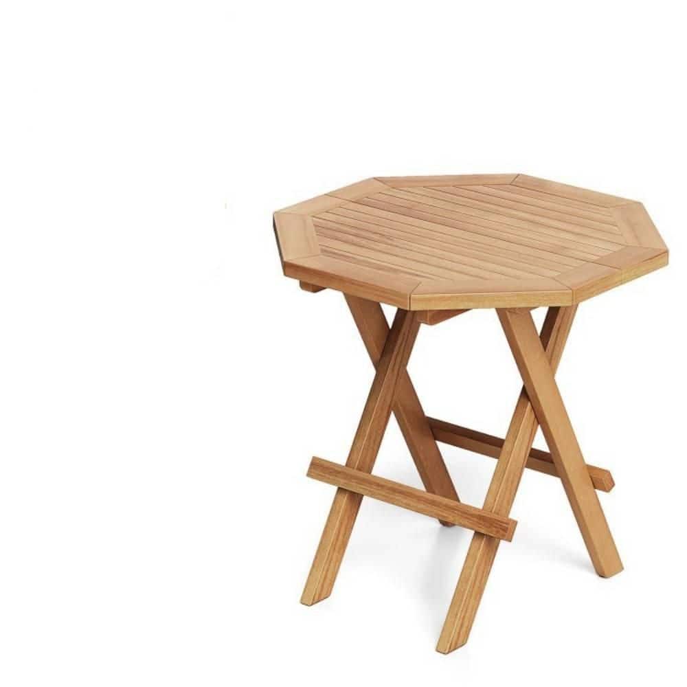テーブル・チェア・ハンモック KI-NO Aa SIDETABLE TENt o TEN Grindlodge Clihome Teak Wood Octagon Coffee Table with X-shaped Legs and