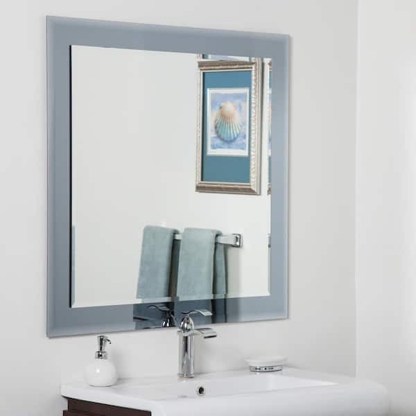 Square Moscow Modern Bathroom Mirror, Modern Vanity Mirror