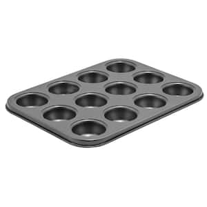 12-Cup 3/4 oz. Non-Stick Carbon Steel Mini Muffin Pan