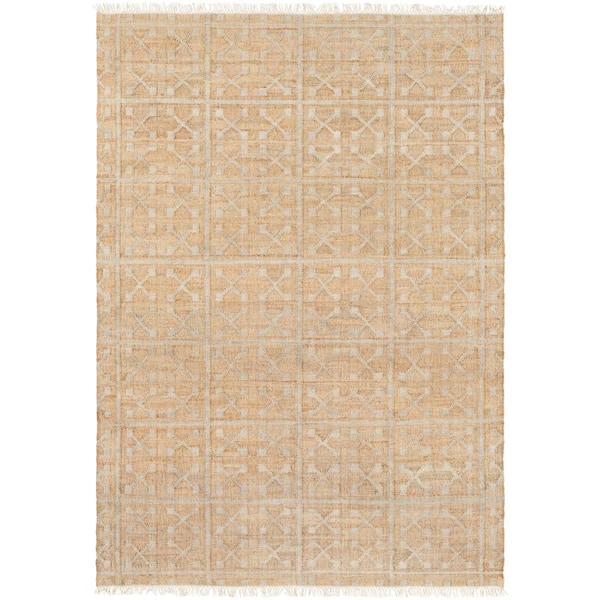Cimarron Ivory 6 ft. x 9 ft. Indoor Area Rug