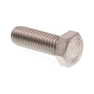 1/2 in.-13 x 1-1/2 in. Grade 304 Stainless Steel Hex Bolts (25-Pack)
