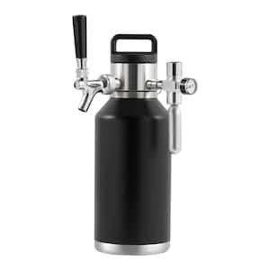 64Oz 128Oz Dubbele Muur Vacuüm Beledigd Onder Druk Co2 Growler Dispenser Tap Voo