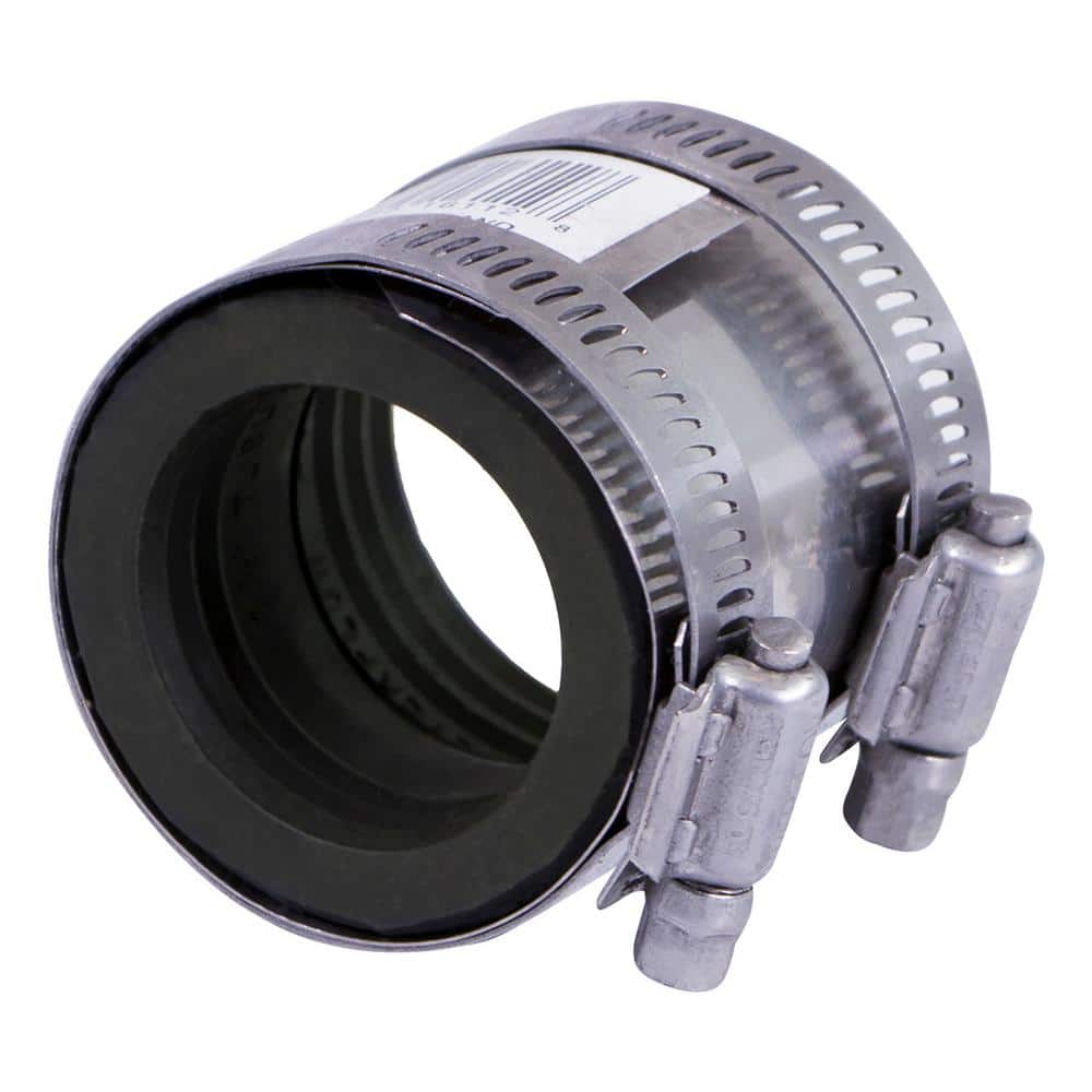 Shielded 1-1/2 in. Transition Coupling Connects 1-1/2 in. Tubular to 2 in. Cast Iron, Plastic, or Steel price history on PriceWatchPro