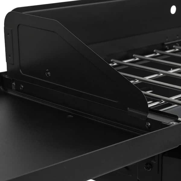 Char-Griller - Portable Propane 3 Burner Camp Stove/Grill in Black