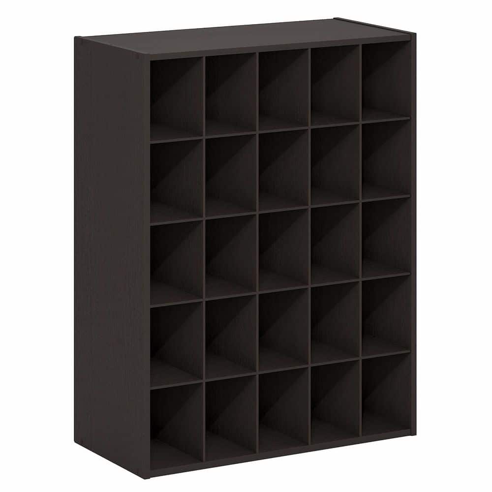 black-dark-oak-furinno-shoe-