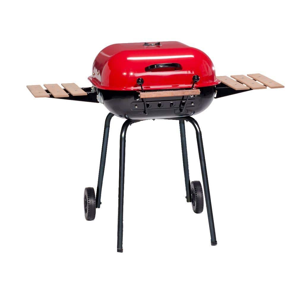 Americana Swinger Charcoal Grill in Red 4106.0.511