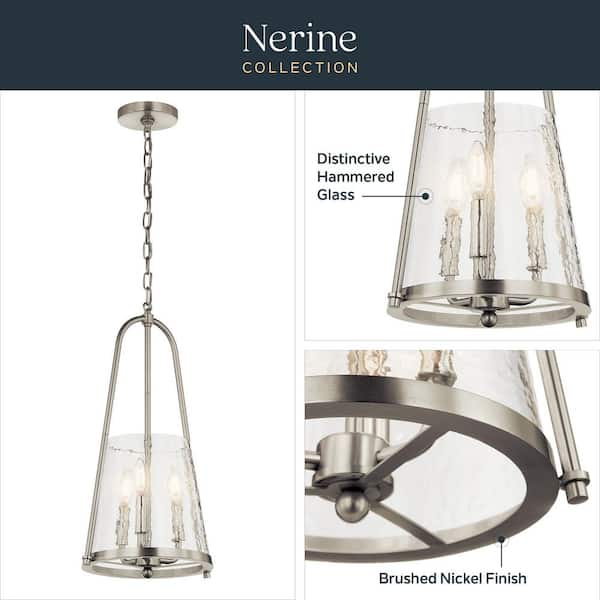 Kichler Marita 6-Light Brushed Nickel Transitional Chandelier Kichler Marita 6-Light Brushed Nickel Transitional Chandelier