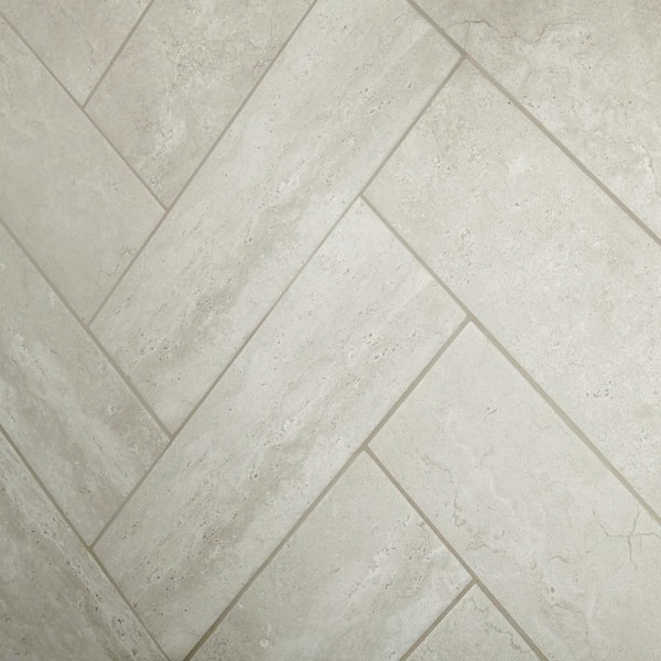 Daltile Northpointe Greystone 4 in. x 12 in. Ceramic Wall Tile (10.64 sq. ft. / case)