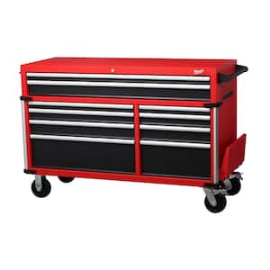 High Capacity 56 in. 10-Drawer Rolling Tool Cabinet