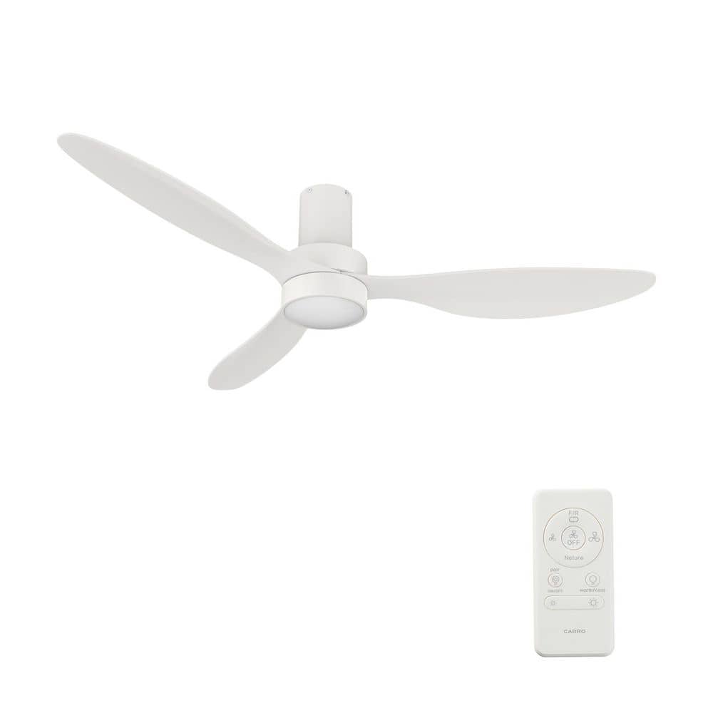 Xander II 52 in. Color Changing Integrated LED Indoor White 10-Speed DC Ceiling Fan with Light Kit and Remote Control price history on PriceWatchPro