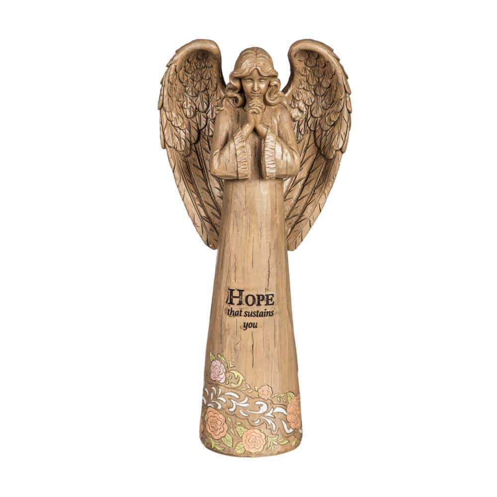 Evergreen 12 in. H Hope Wish Givers Angel Garden Statuary 84G3745ECM