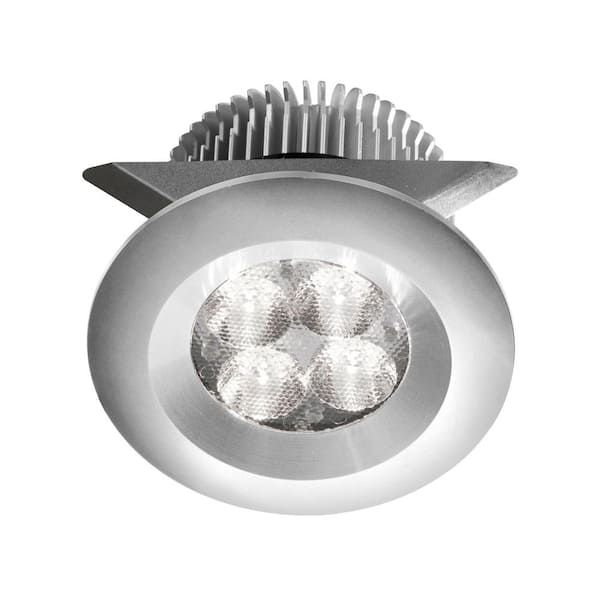 Dainolite 2.75 in. Nominal Lens Aperture Size LED Pot Light 3000K New Construction or Remodel Integrated LED Recessed Light Kit