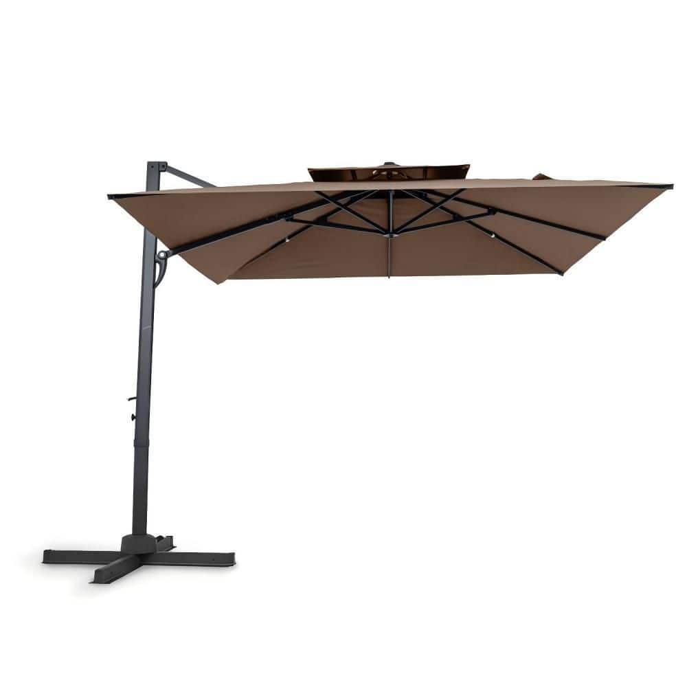 10 ft. Cantilever 360° Rotation Patio Umbrella in Wine price history on PriceWatchPro