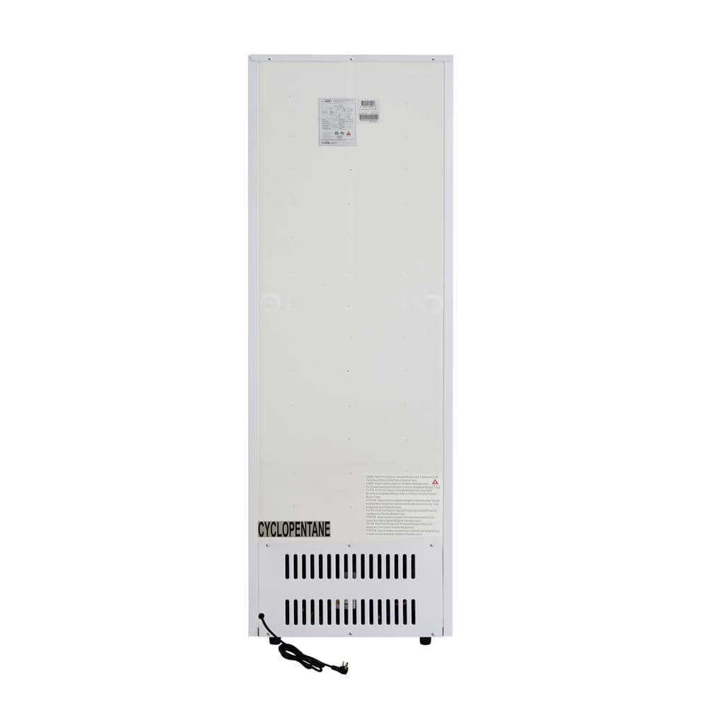 24 in. White One-Door Commercial Merchandiser Refrigerator