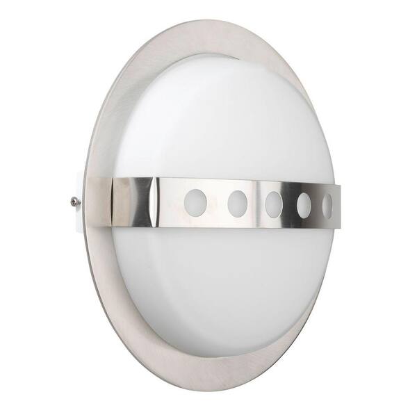 EGLO Alicante Surface Mount 1-Light Silver Outdoor Wall Light