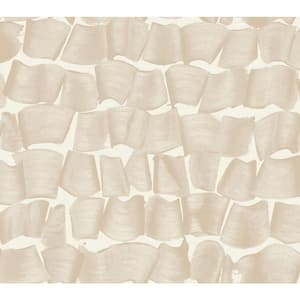 York Wallcoverings Ivory Contour Metallic Non-pasted Non-Woven Paper  Wallpaper OI0701 - The Home Depot