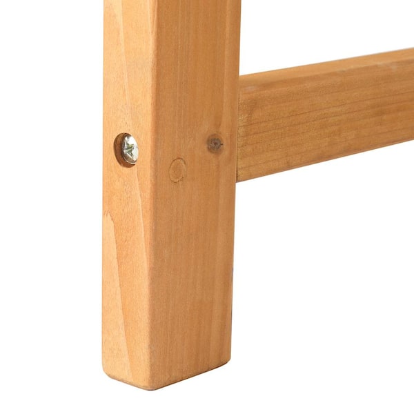Karl home 46.5 in. Wood Outdoor Bench 159053029695 - The