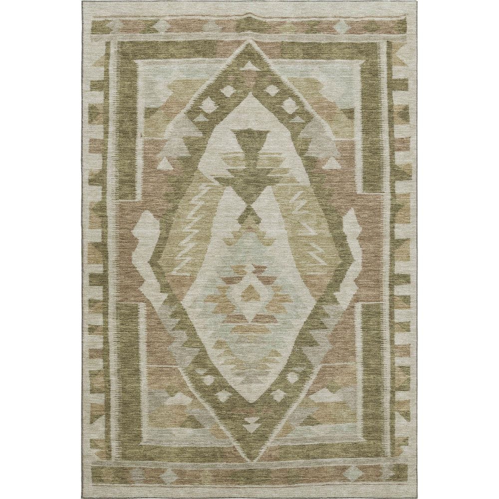 Mayfield Premium Machine Washable Abstract AMF1916 Linen 10 ft. x 14 ft. Area Rug price history on PriceWatchPro
