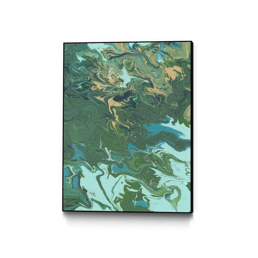 30 in. x 40 in. Rambling Sage I by Regina Moore Framed Wall Art