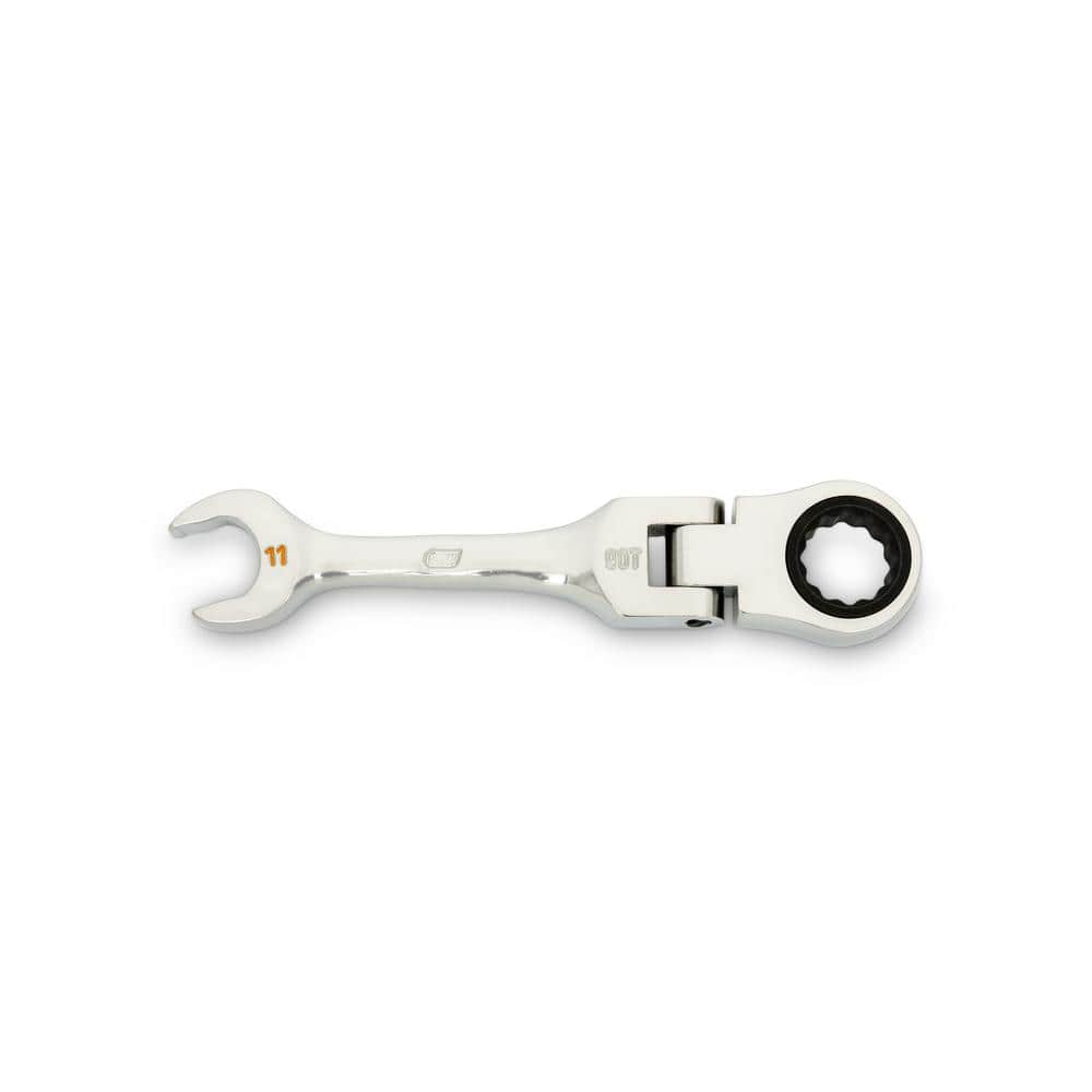 11 mm 90-Tooth 12 Point Stubby Flex Ratcheting Combination Wrench price history on PriceWatchPro