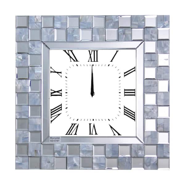 Acme Furniture Nasa Mirrored Wall Clock