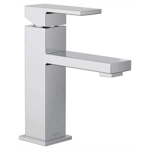 Revyl Single Hole Single Handle Bathroom Faucet in Chrome