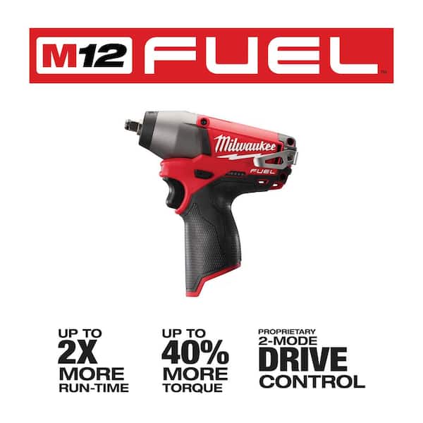 M12 FUEL 12V Lithium-Ion Brushless Cordless 3/8 in. Impact Wrench (Tool-Only)